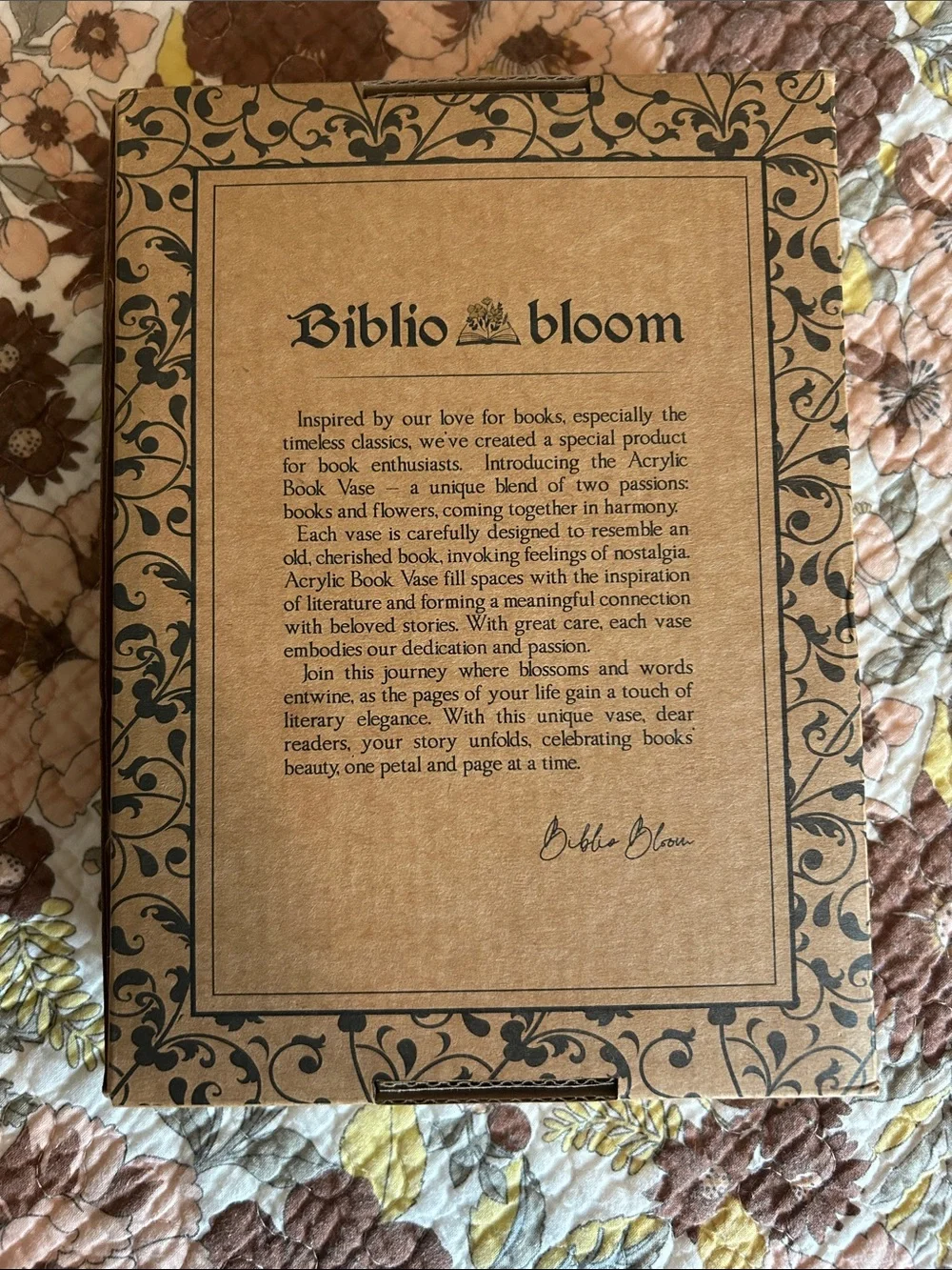 Biblio Bloom brand new
